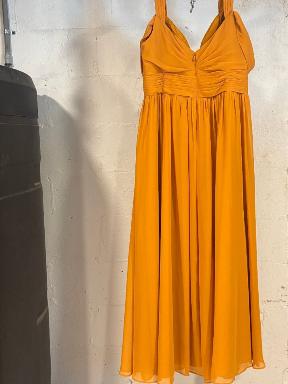 Azazie Davis/Lianna Chiffon Bridesmaid Dress - Butterscotch - Altered A18-C